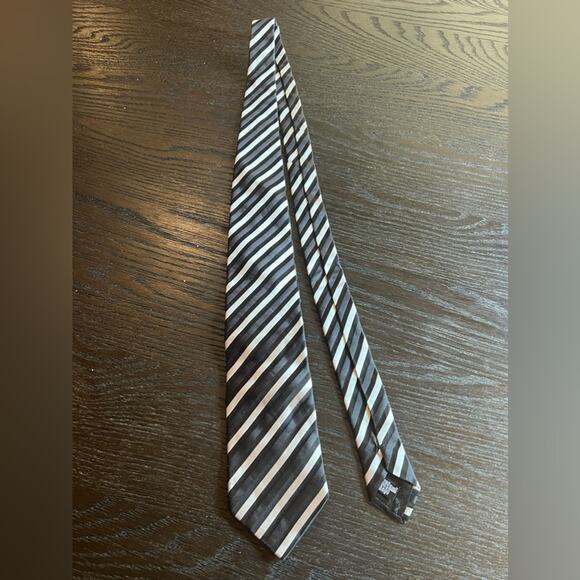 NWT Giorgio Armani Silk Black Tie